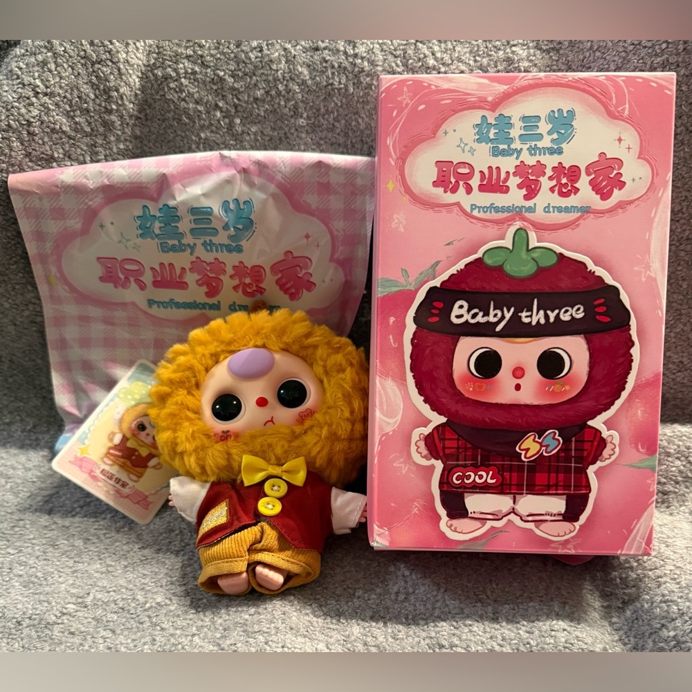 Baby three Professional dreamer Series-Writer, opened box